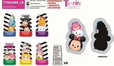 Label (Disney Pack  6pck Tt0026wa  Label)